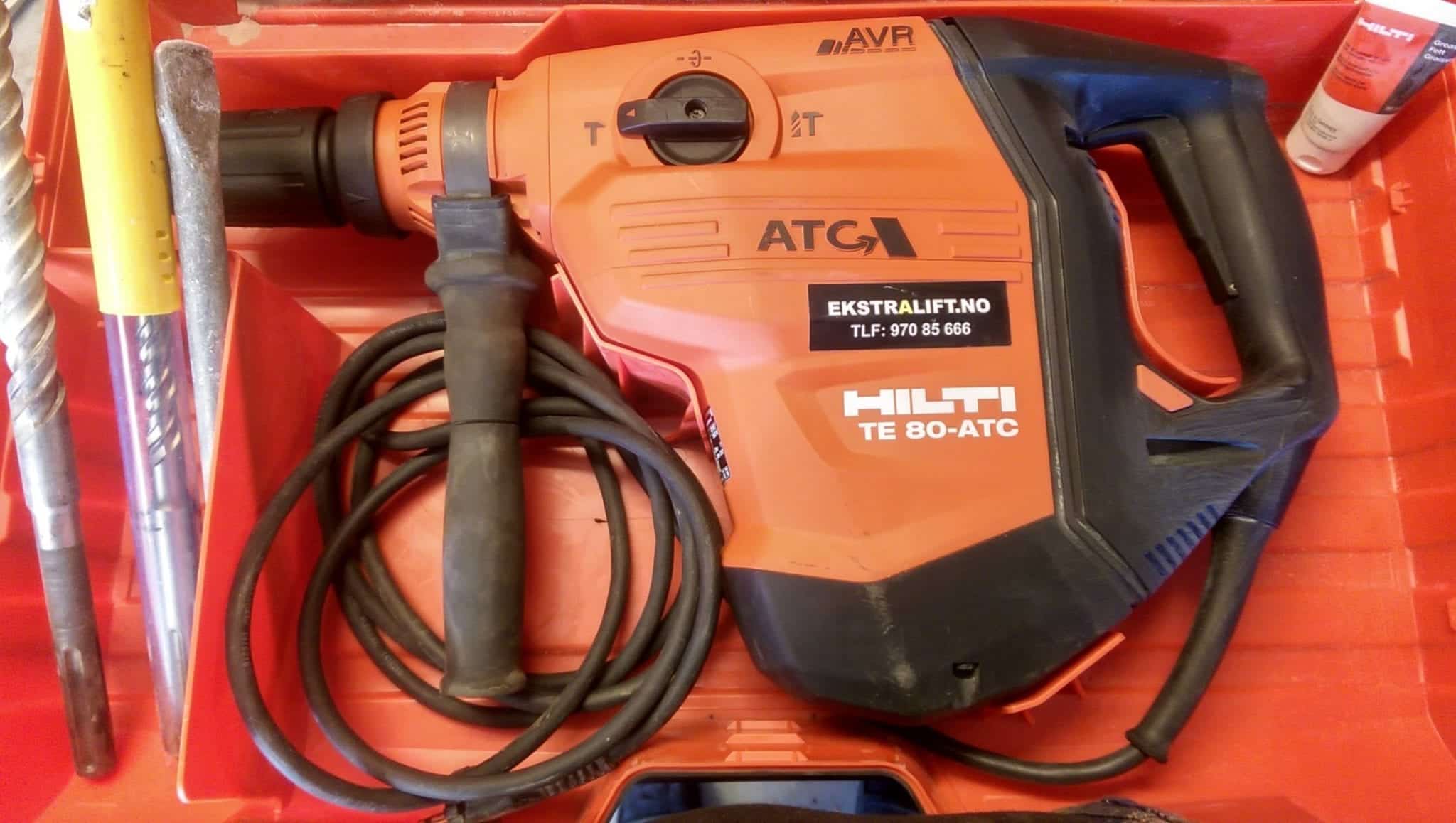 Hilti TE 80ATC/AVR kombihammer Ekstralift